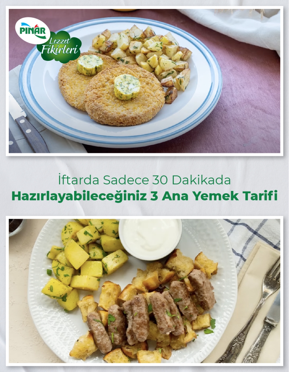 Lezzet Bilgileri İftarda Sadece 30 Dakikada Hazırlayabileceğiniz 3 Ana Yemek
