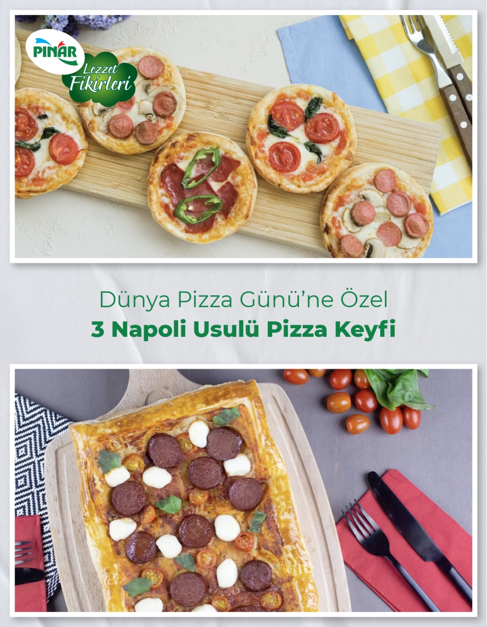 Lezzet Bilgileri Dünya Pizza Günü’ne Özel 3 Napoli Usulü Pizza Keyfi