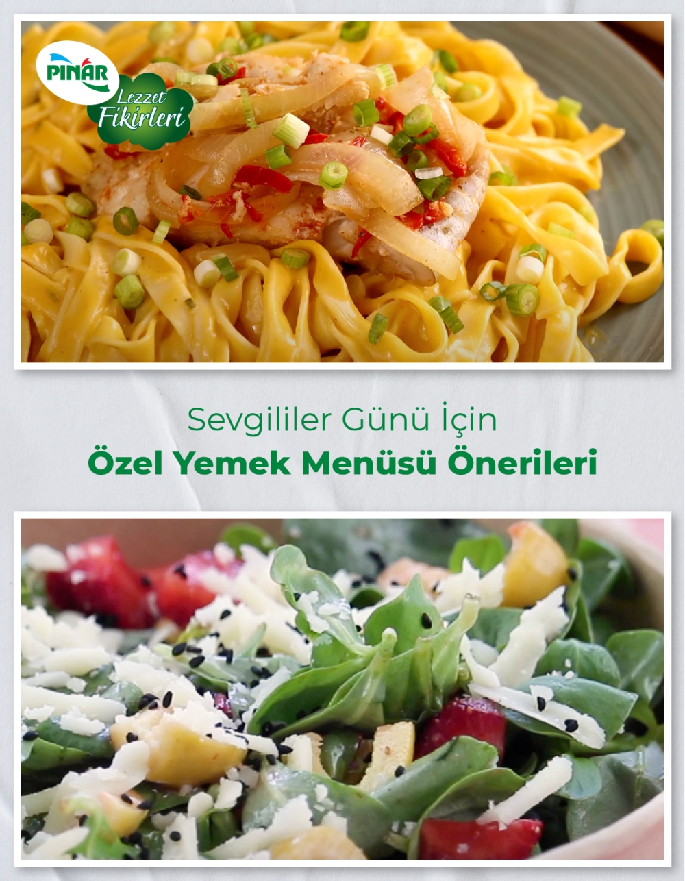 Sevgililer Günü İçin Özel Yemek Menüsü Önerileri