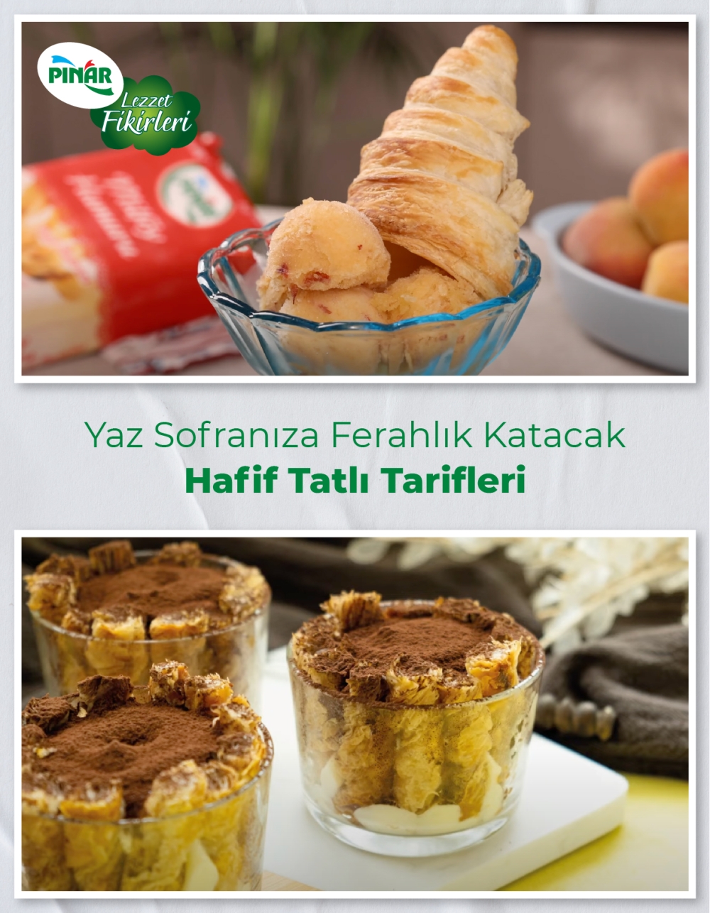 Lezzet Bilgileri Yaz Sofranıza Ferahlık Katacak Hafif Tatlı Tarifleri