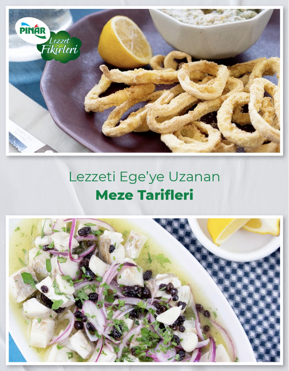 Lezzeti Ege’ye Uzanan Meze Tarifleri