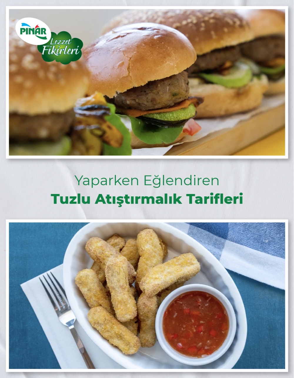 Yaparken Eğlendiren Tuzlu Atıştırmalık Tarifleri