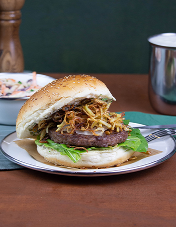 Çıtır Patatesli Organik Burger Nasıl Yapılır?