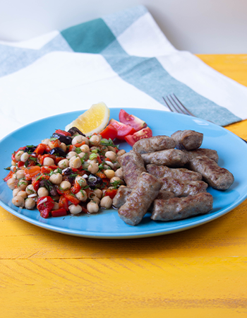 Tekirdağ Köfte ve Köz Biberli Nohut Salatası Nasıl Yapılır?   Pratik Yemek Tarifleri