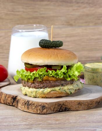 Daha Önce Böylesini Yemediniz! Remoulade Soslu Hamburger