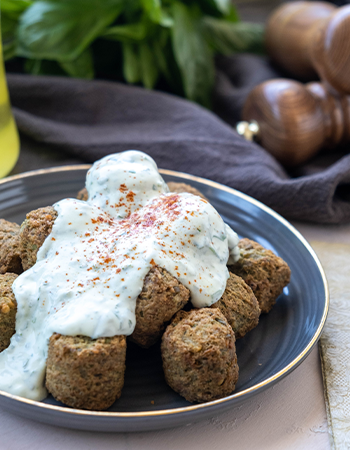Falafel ve Taze Baharat Sosu