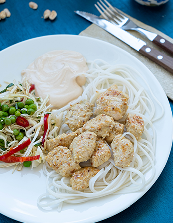 Fıstık Soslu Tereyağlı Hindi