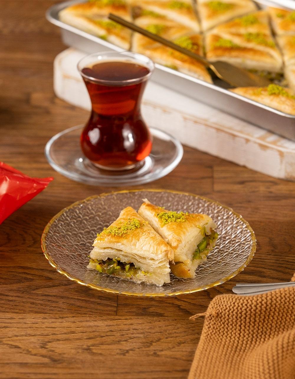 Fıstıklı Milföy Baklava