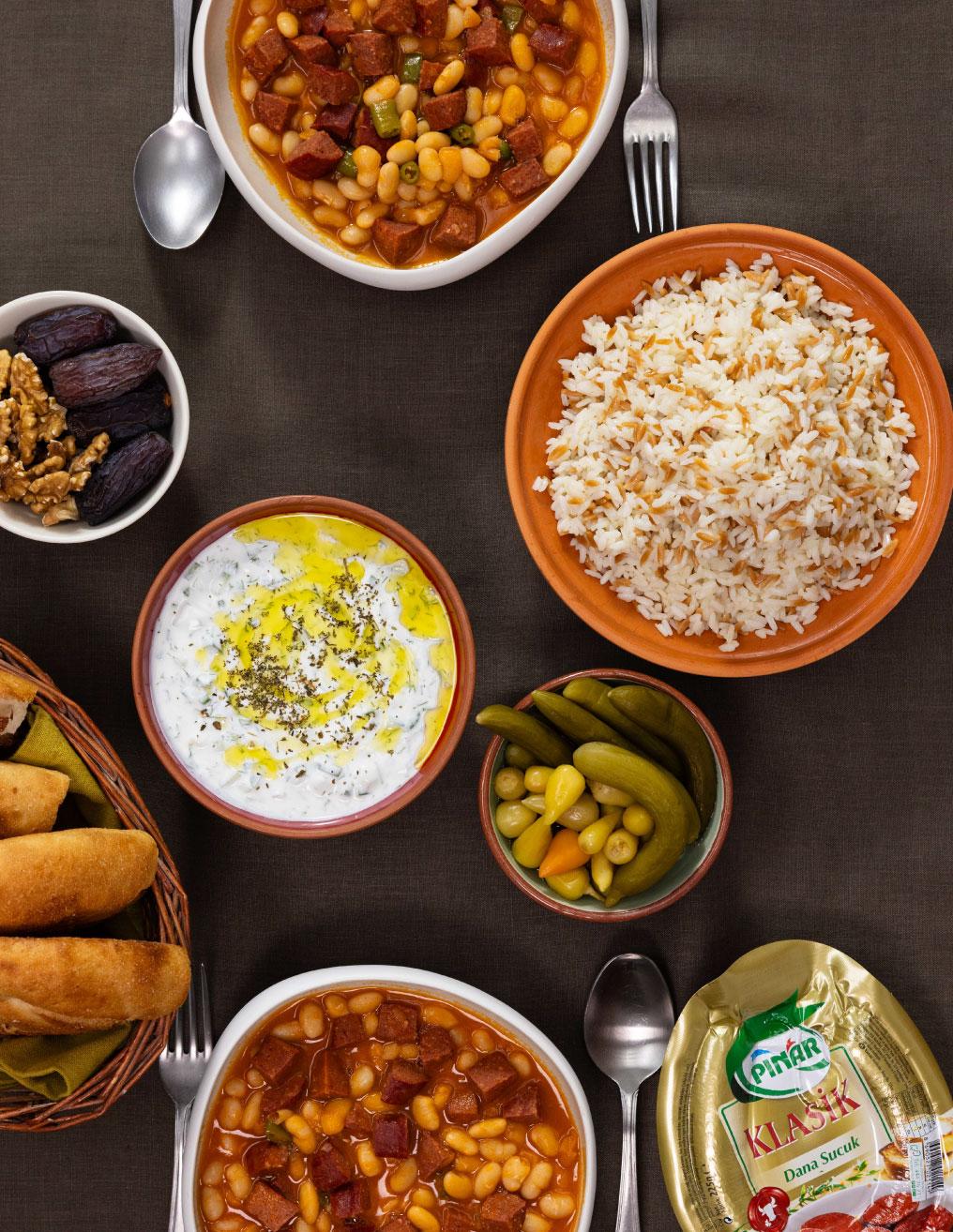 Sucuklu Kuru Fasulye