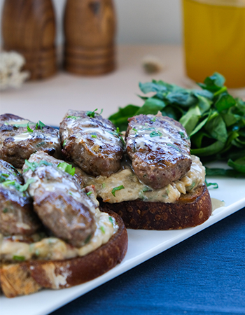 Ekmek Üstü Köz Patlıcanlı Lokum Köfte Nasıl Yapılır?