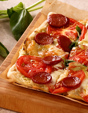 Caprese Milföy Kiş Tarifi