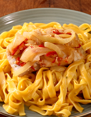 Mezgitli Balkabaklı Linguini Tarifi